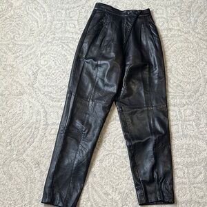 Woman's Vintage Leather Pants Danier Size 2